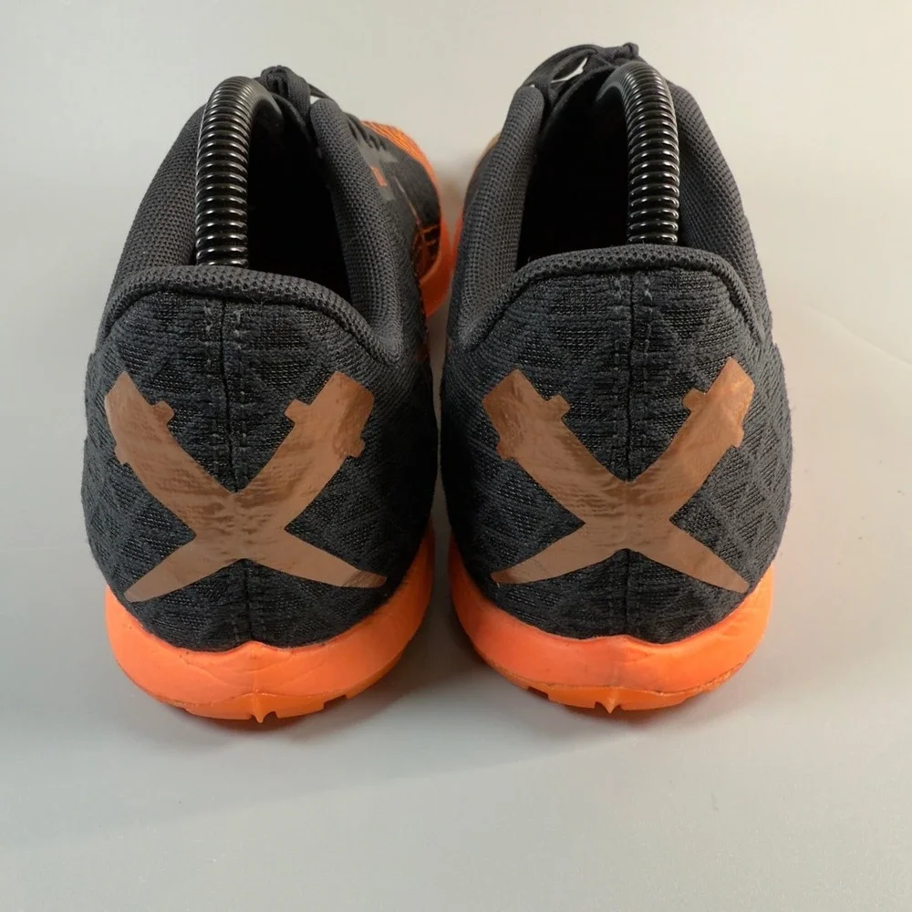 Nike Zoom Rival XC Mens 10 Cross Country Spike Running Trainer Black Orange Shoe
